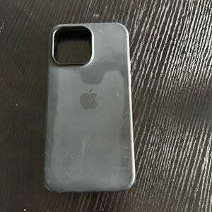 iPhone 14 Pro Max Apple Silicone Slim Case